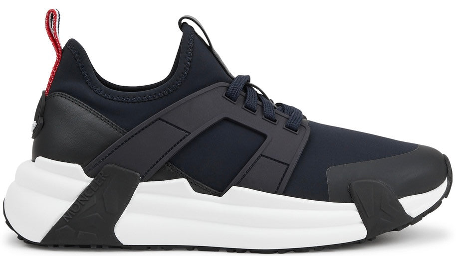 (PRE-OWNED) MONCLER LUNAROVE TRAINERS - BLACK