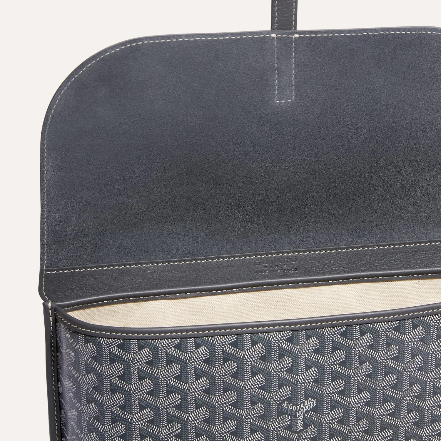 GOYARD COURSIER MESSENGER BAG - GREY