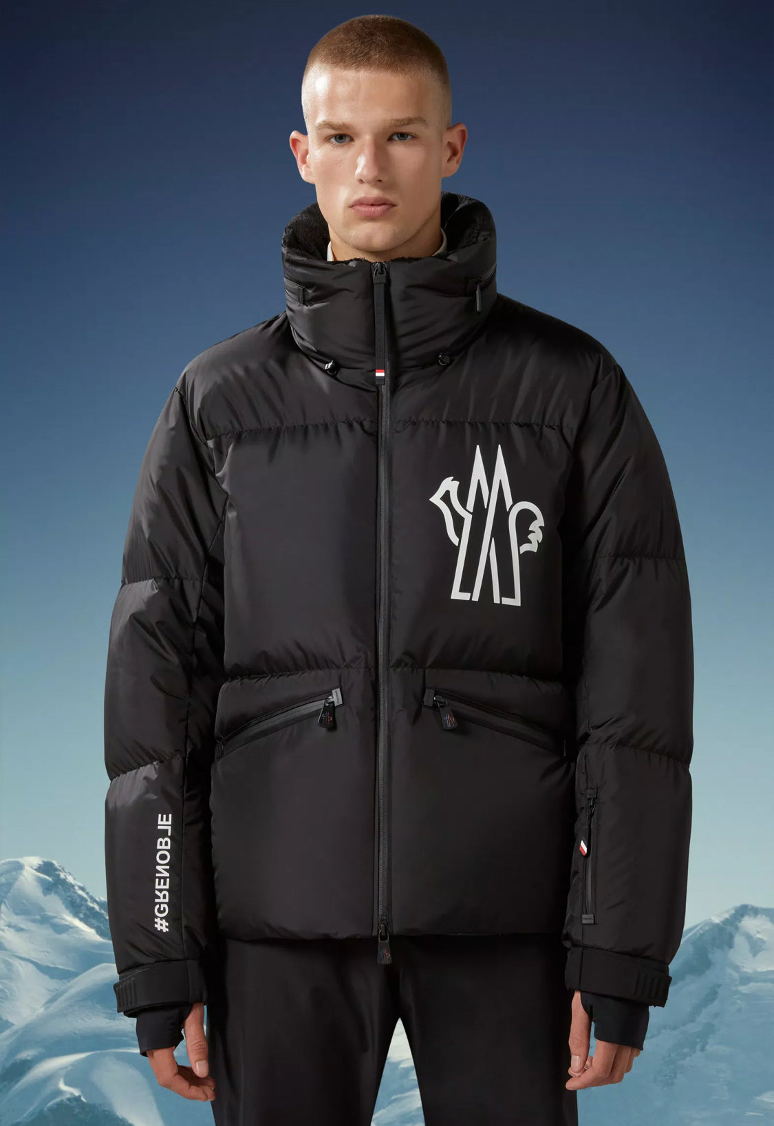 MONCLER VERDONS GIUBBOTTO JACKET - BLACK