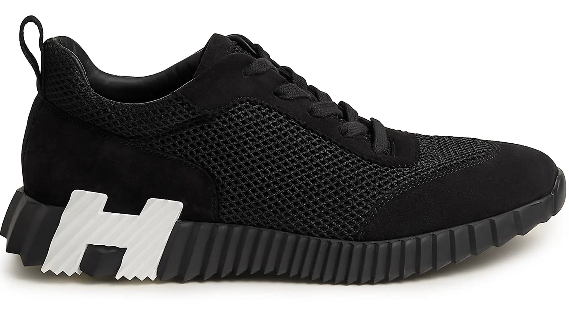 HERMES PARIS BOUNCING TRAINERS - BLACK