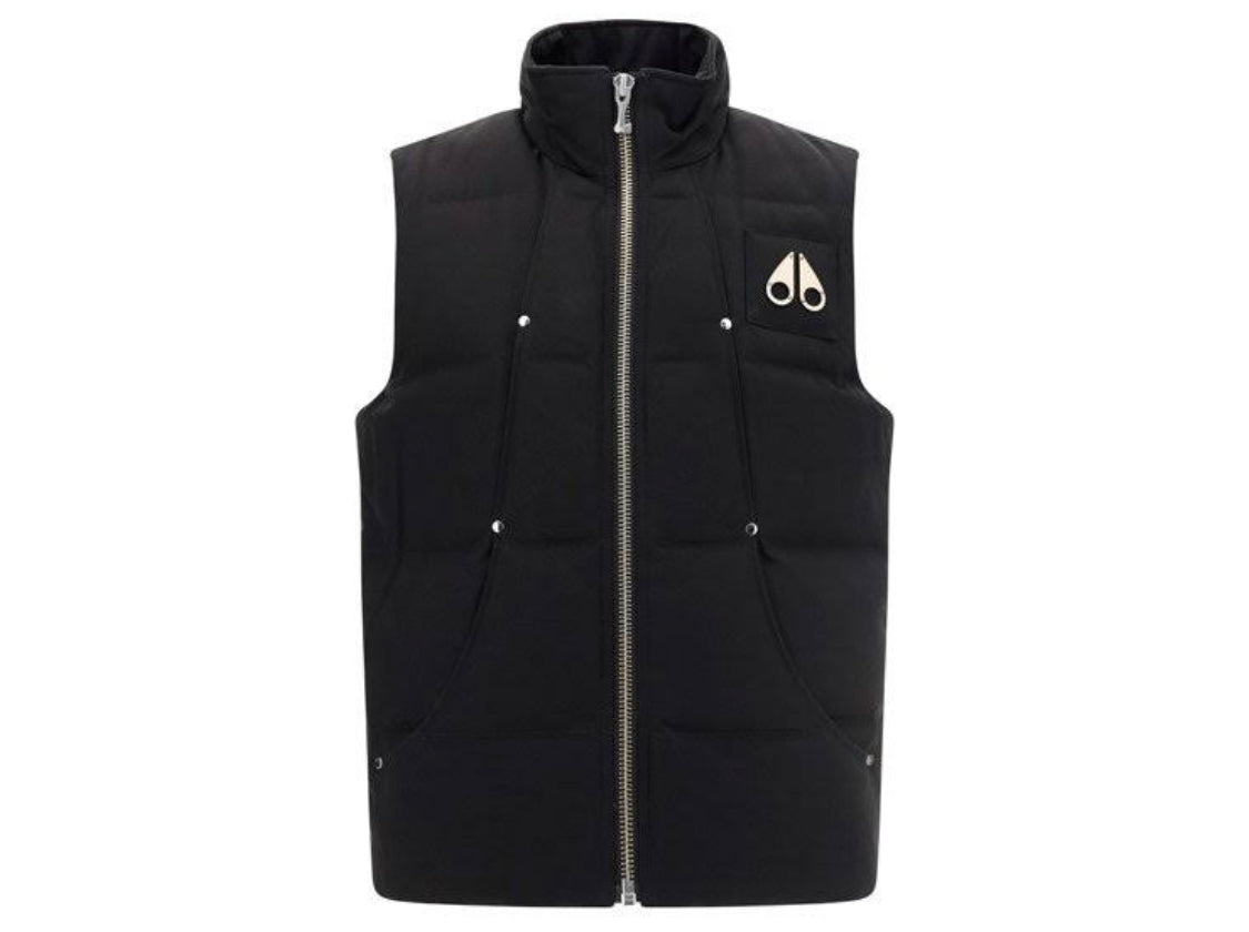 MOOSE KNUCKLE MONTREAL GILET - BLACK