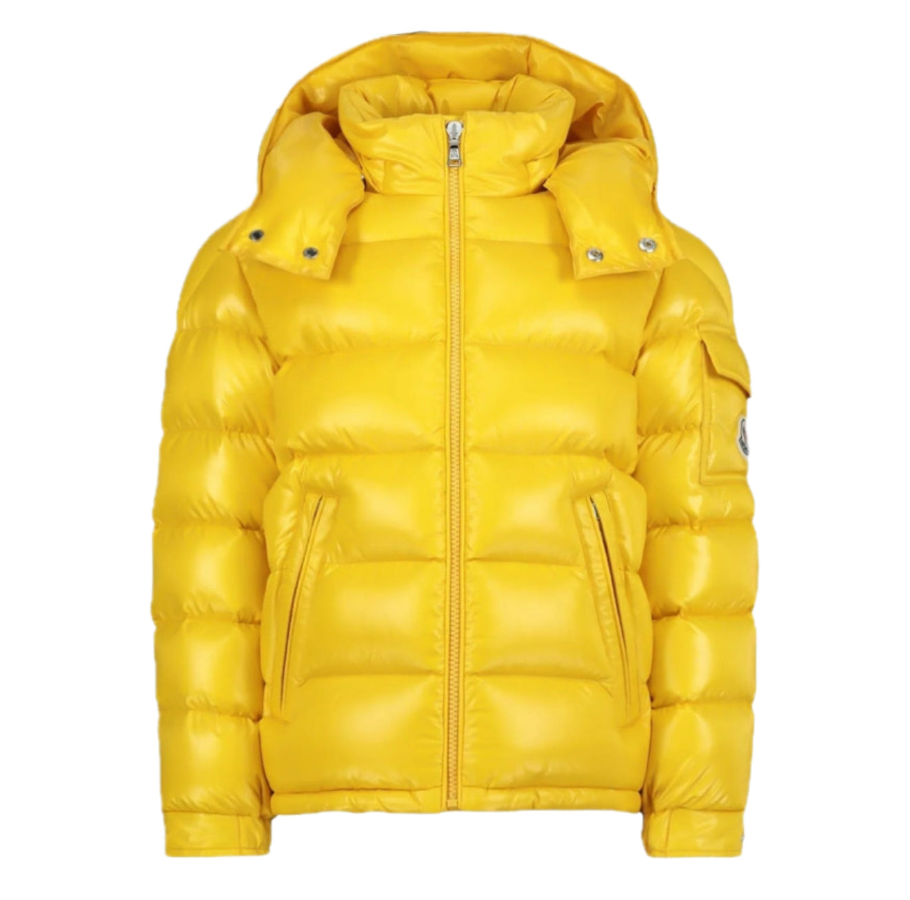 MONCLER MAYA DOWN JACKET - YELLOW