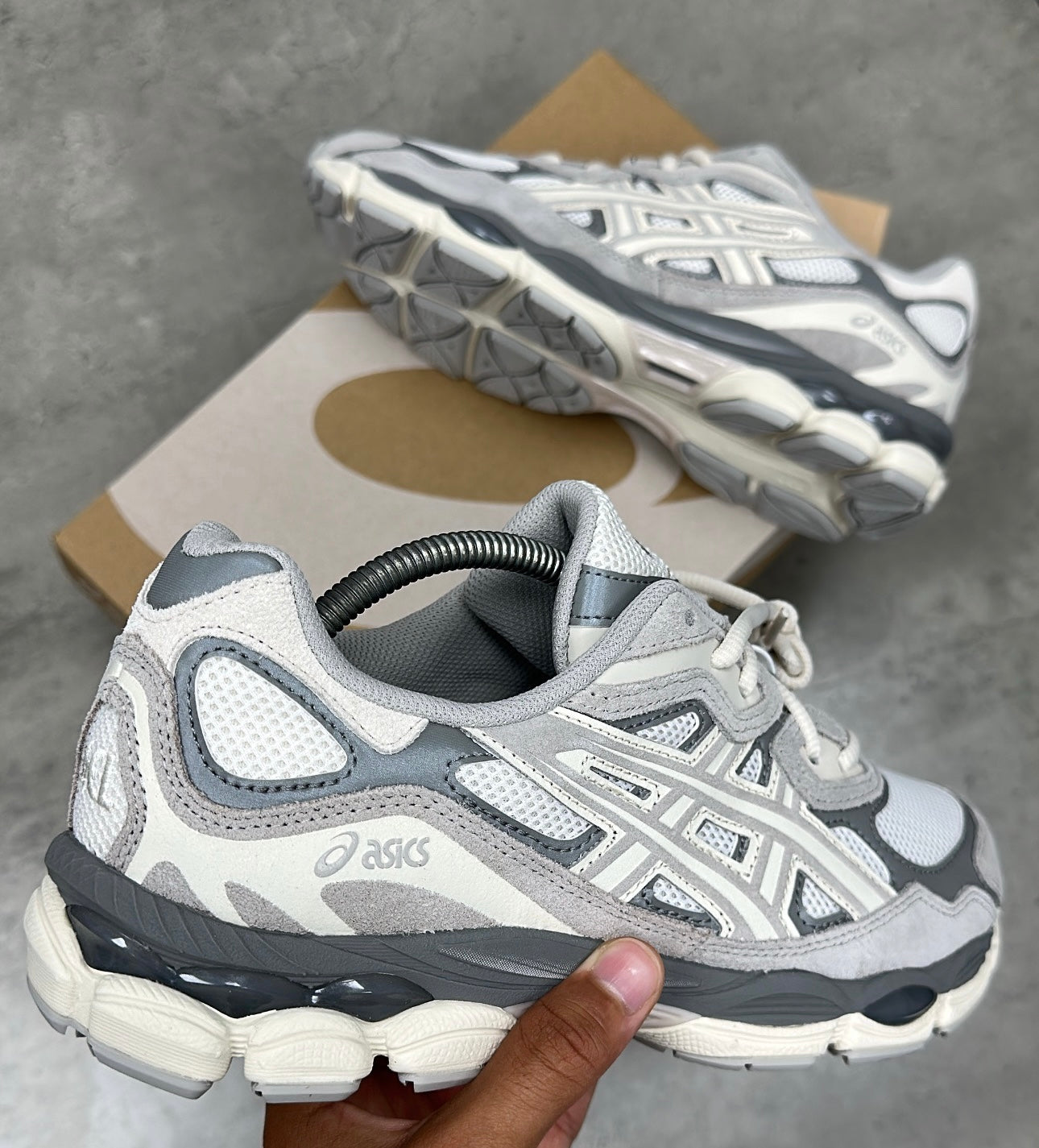 ASICS GEL-NYC - CREAM / OYSTER GREY