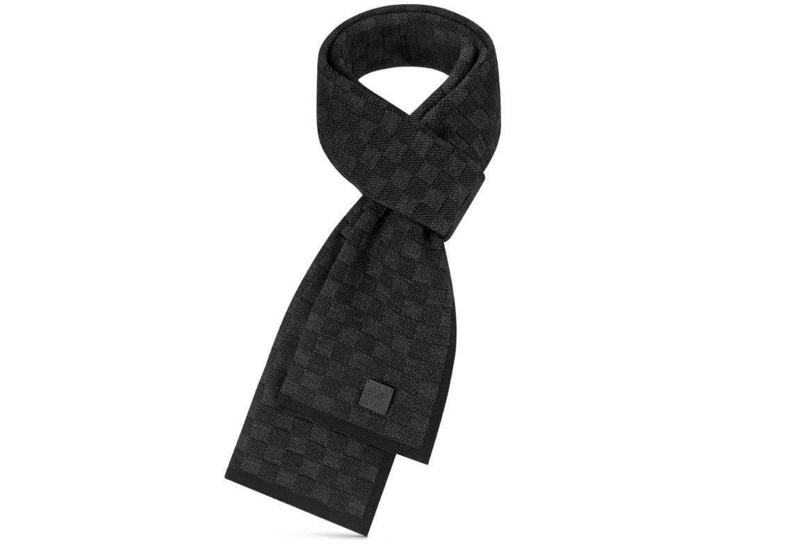 LOUIS VUITTON LV NÉO PATIT DAMIER SCARF - ANTHRACITE