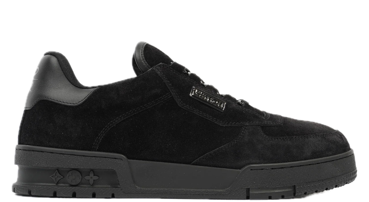 LOUIS VUITTON LV ‘STAFF EXCLUSIVE’ SUEDE TRAINERS - BLACK