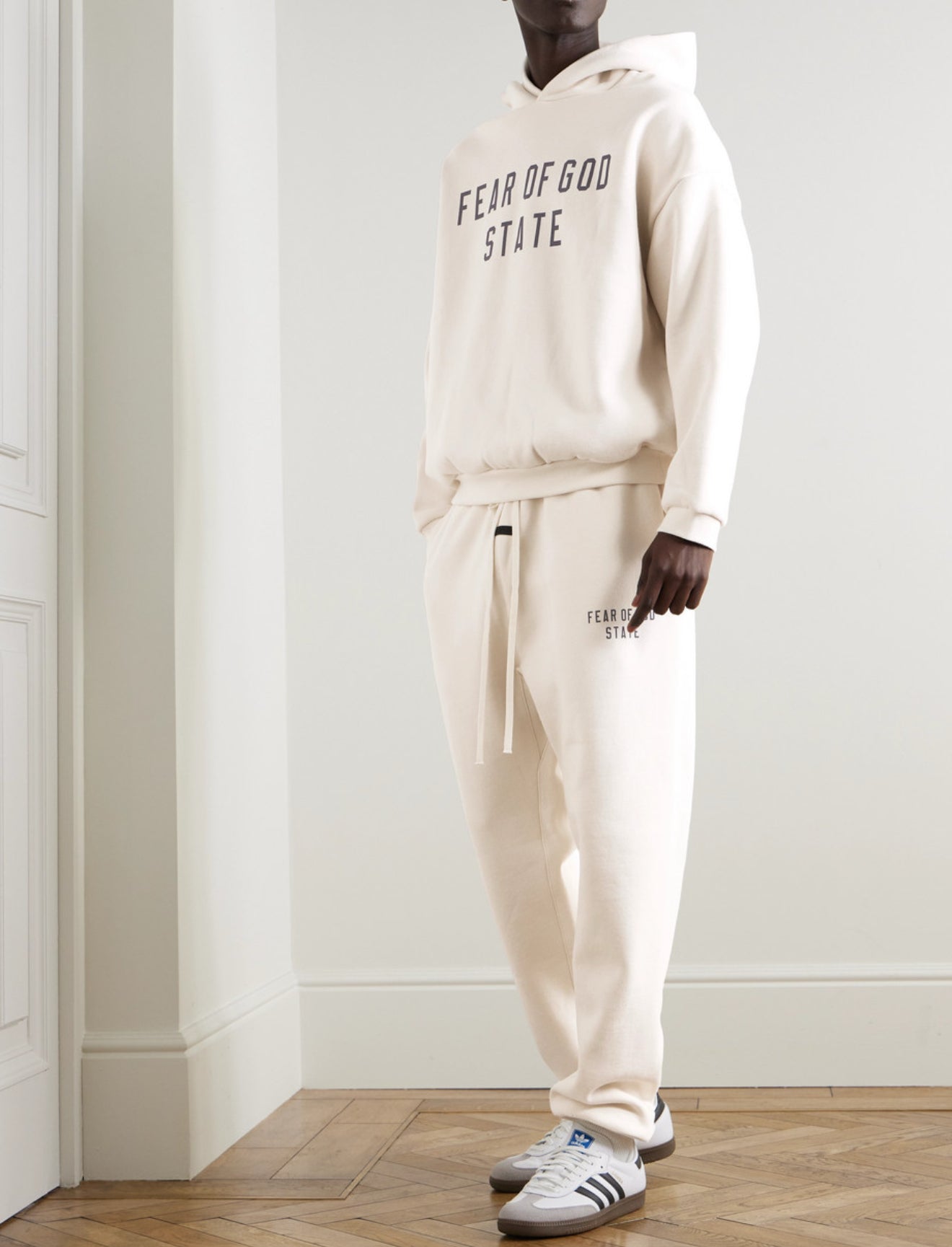 FOG ESSENTIALS HOODIE SS24 - OFF WHITE