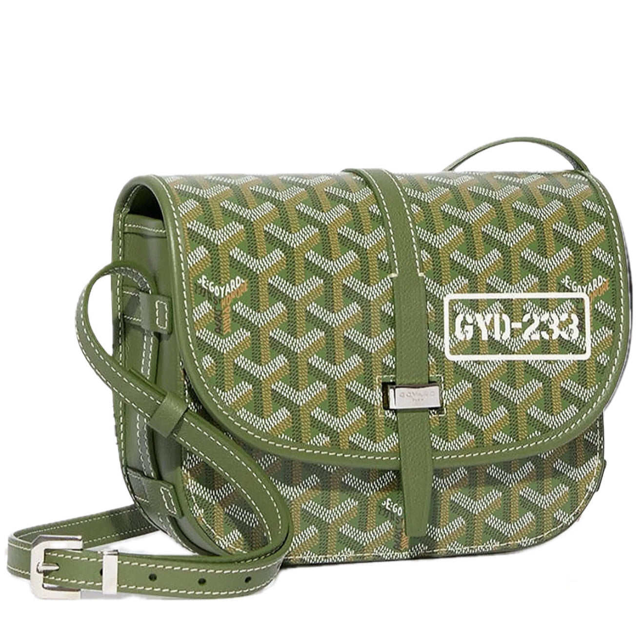 GOYARD BELVEDERE PM MESSENGER BAG - EVER GREEN 1/233