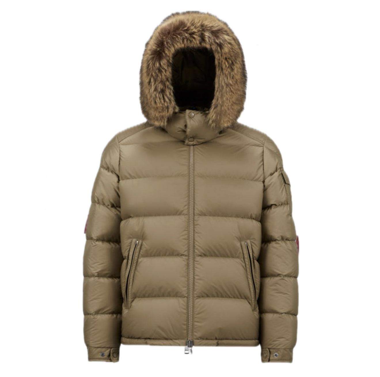 MONCLER MAYAF SHORT DOWN JACKET - BEIGE