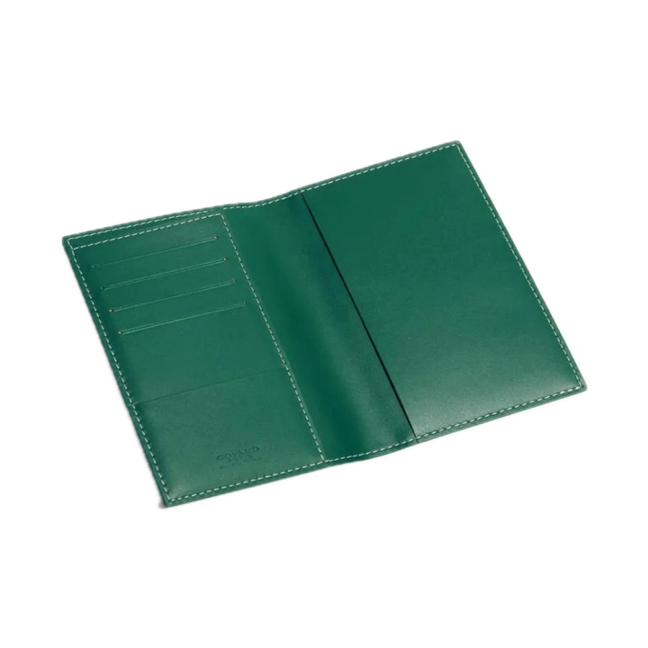 GOYARD GRENELLE PASSPORT COVER - GREEN