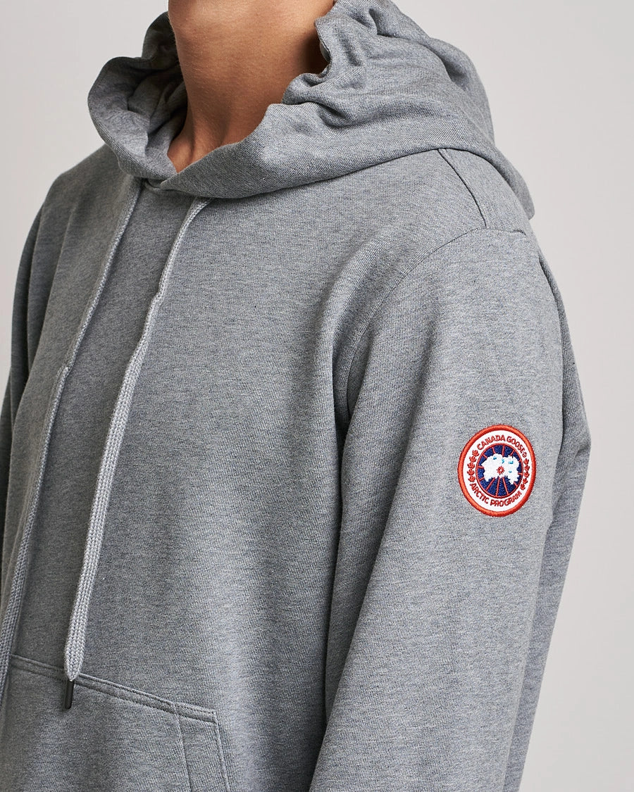 CANADA GOOSE HURON HOODY - GREY