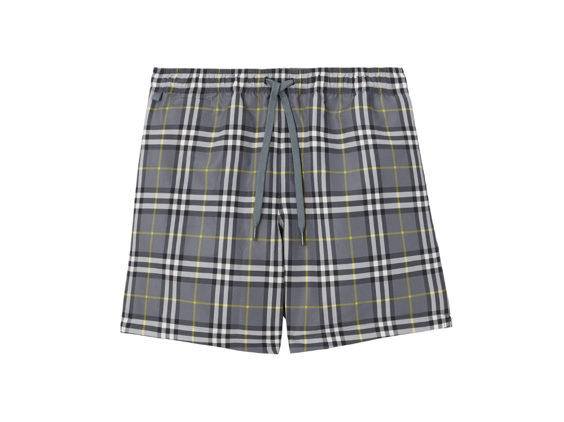 BURBERRY SHORTS - GREY