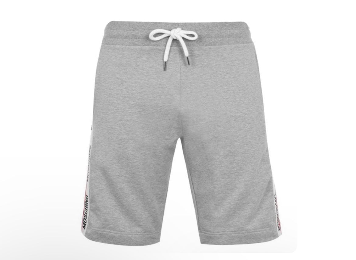 MOSCHINO TAPE SHORTS - GREY