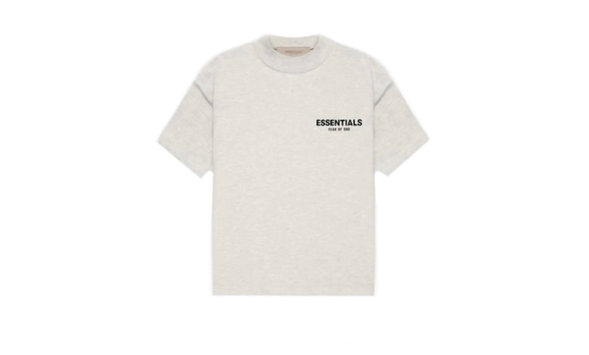 FOG ESSENTIALS KIDS TEE- LIGHT OAT (SS22)