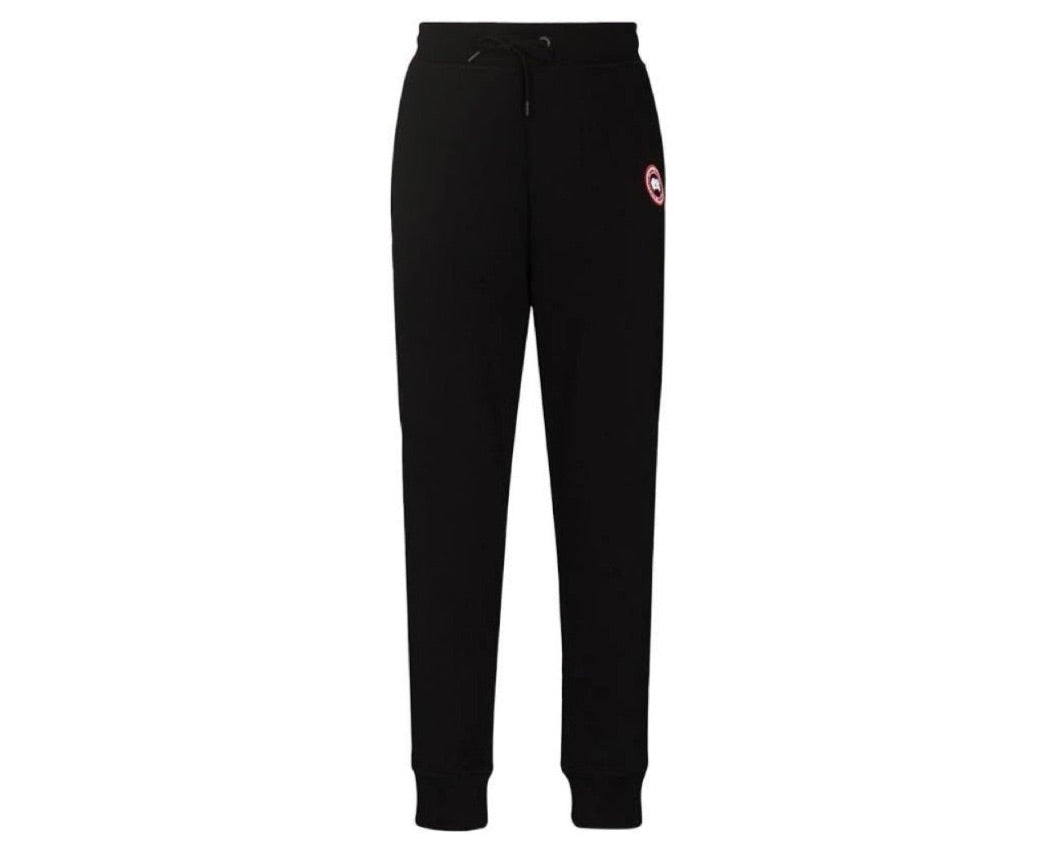 CANADA GOOSE HURON SWEATPANTS BLACK