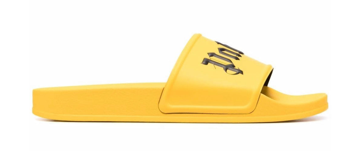 PALM ANGELS SLIDES YELLOW