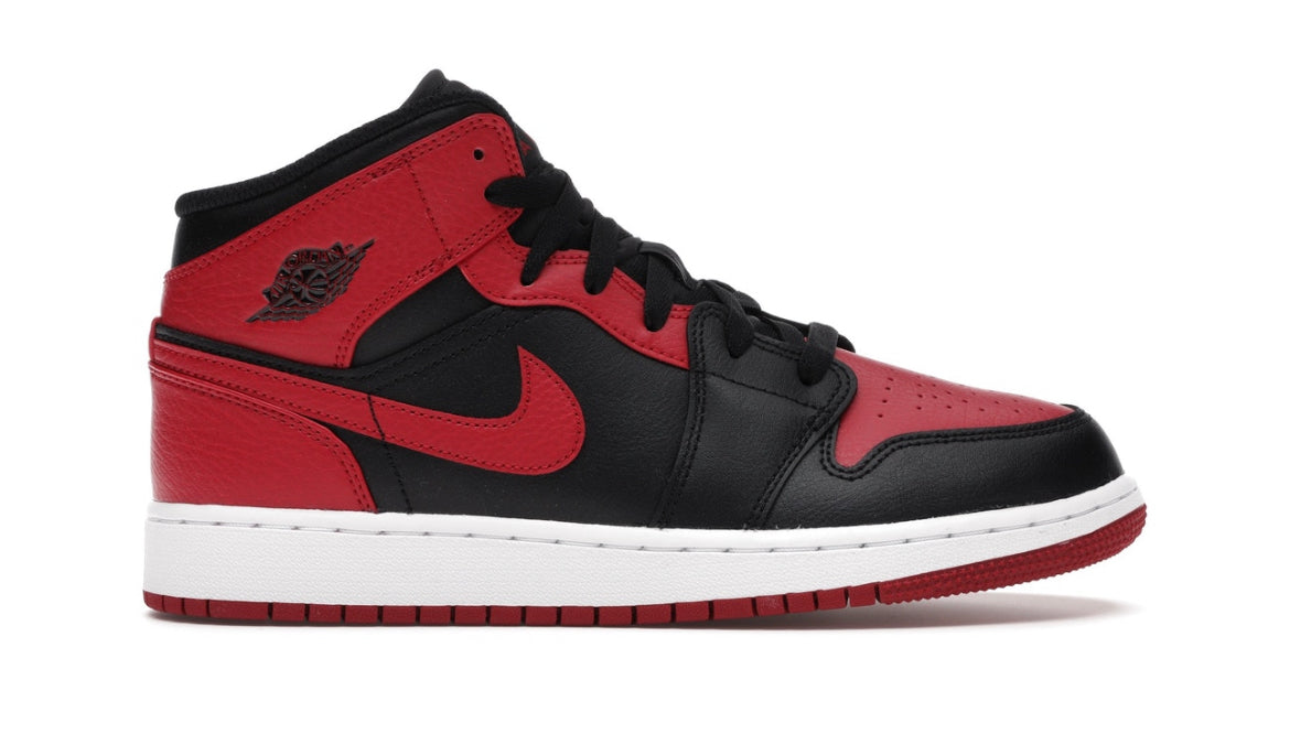 JORDAN 1 MID BANNED (GS)