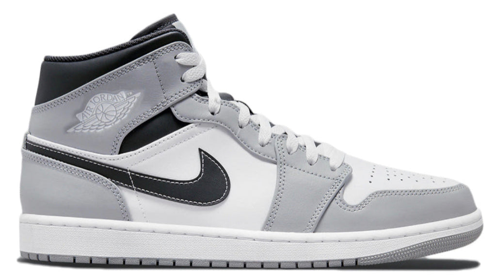 JORDAN 1 MID LIGHT SMOKE GREY - ANTHRACITE