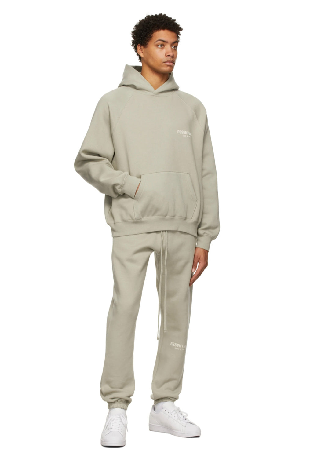 FOG ESSENTIALS CORE HOODIE - SEAFOAM