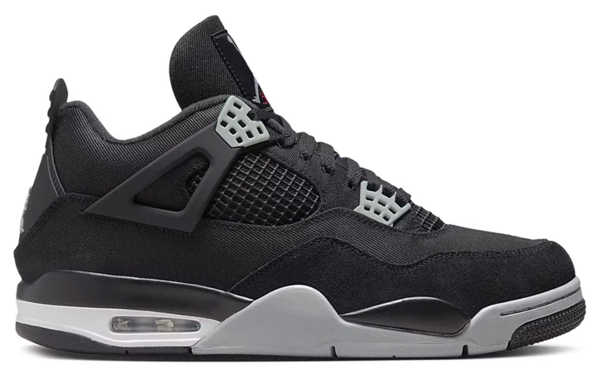 AIR JORDAN 4 RETRO SE BLACK CANVAS