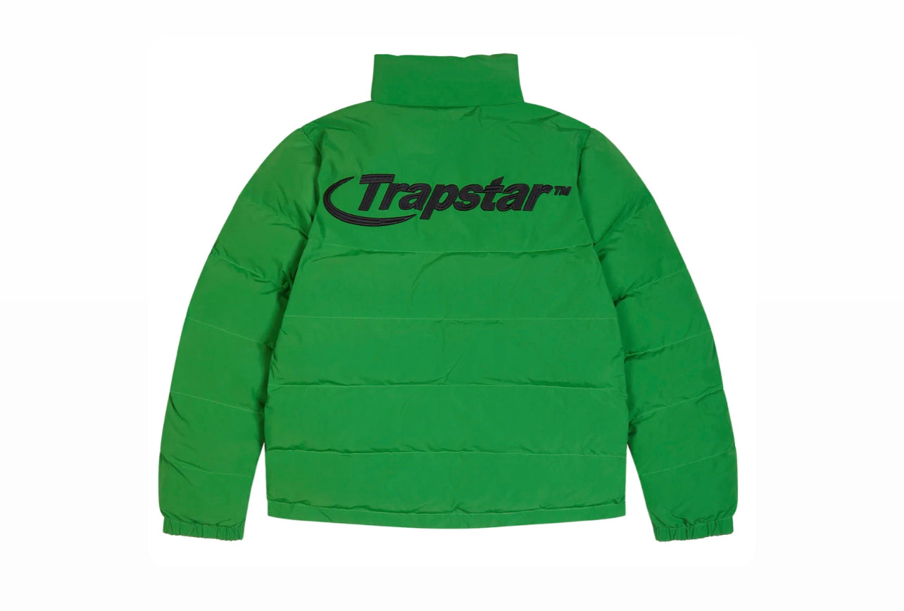 TRAPSTAR HYPERDRIVE PUFFER JACKET GREEN / BLACK